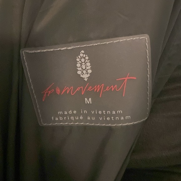 Free People Movement All Prepped Ski Bib - Greyed Olive - Picture 10 of 13